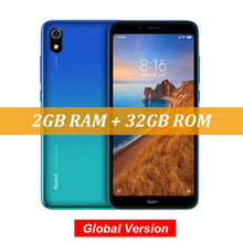 Load image into Gallery viewer, In Stock Global Version Xiaomi Redmi 7A 7 A 2GB 32GB 5.45&quot; Snapdargon 439 Octa core Mobile Phone 4000mAh 12MP Camera Smartphone